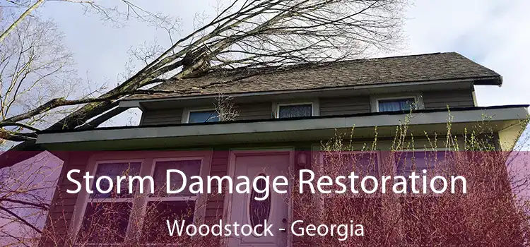 Storm Damage Restoration Woodstock - Georgia