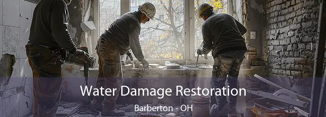 Water Damage Restoration Barberton - OH