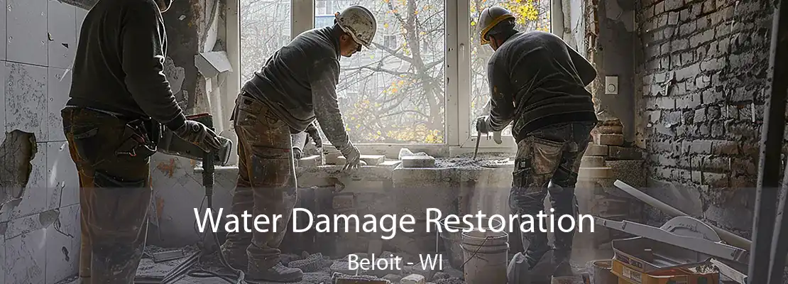 Water Damage Restoration Beloit - WI