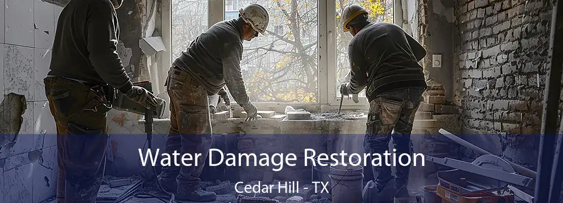 Water Damage Restoration Cedar Hill - TX