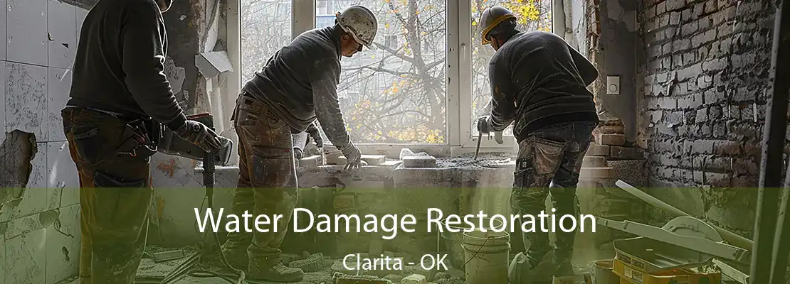 Water Damage Restoration Clarita - OK