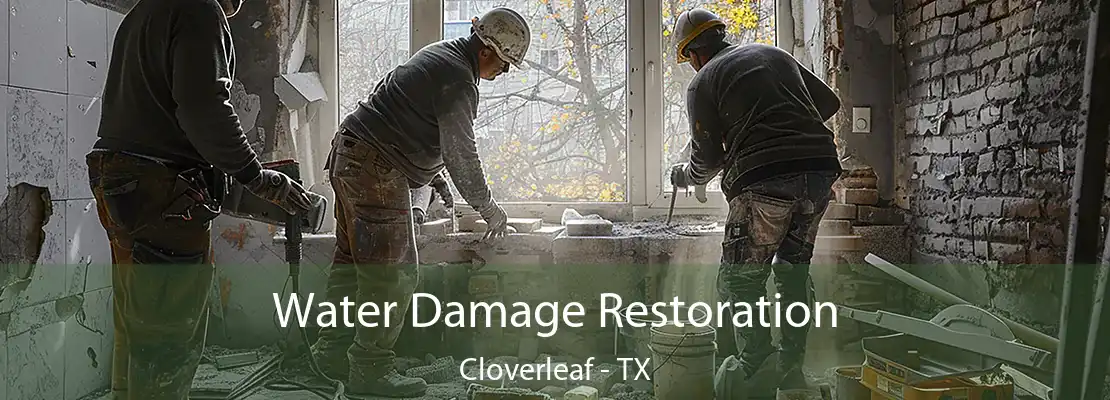 Water Damage Restoration Cloverleaf - TX