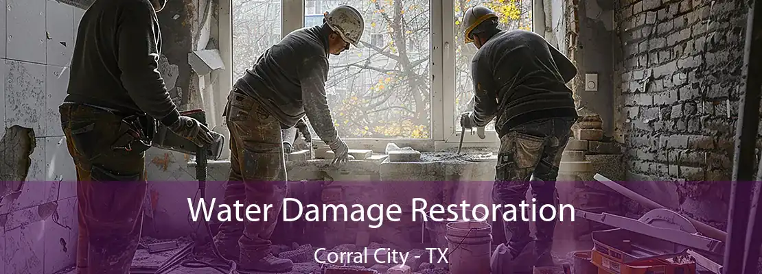 Water Damage Restoration Corral City - TX