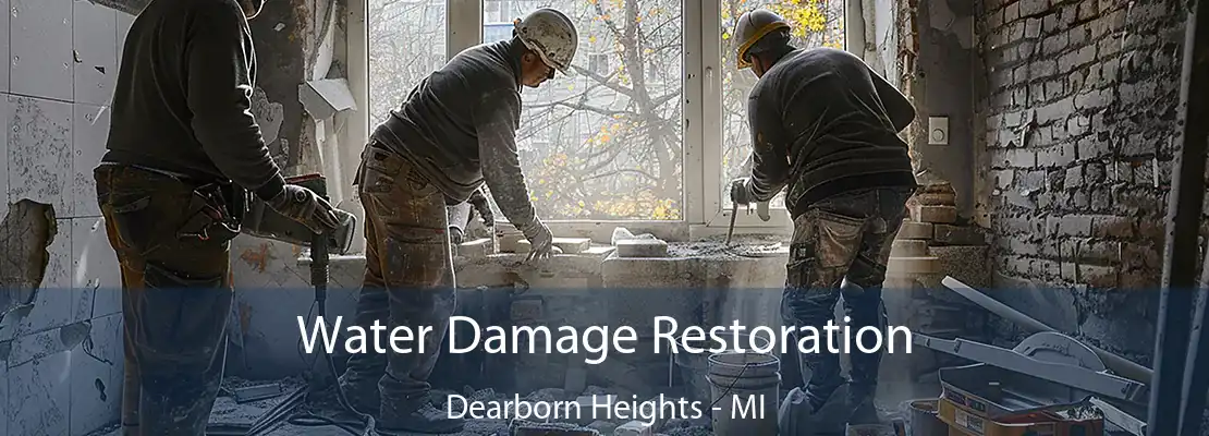 Water Damage Restoration Dearborn Heights - MI