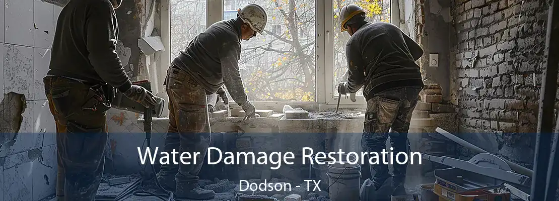Water Damage Restoration Dodson - TX