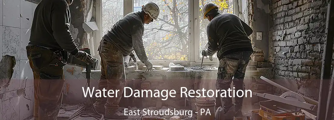 Water Damage Restoration East Stroudsburg - PA