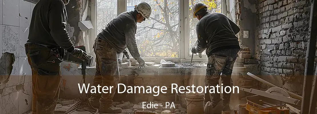 Water Damage Restoration Edie - PA