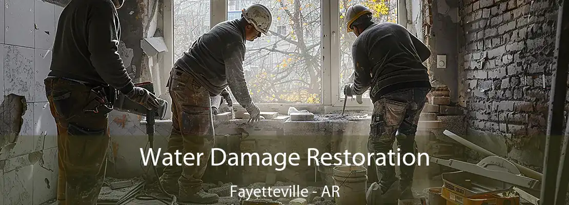 Water Damage Restoration Fayetteville - AR
