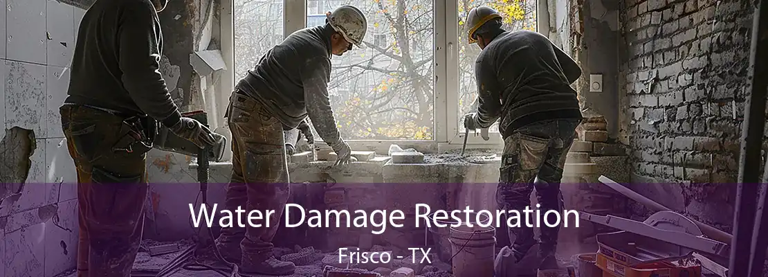 Water Damage Restoration Frisco - TX