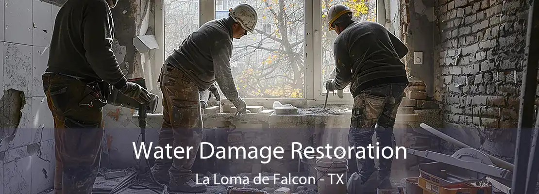 Water Damage Restoration La Loma de Falcon - TX