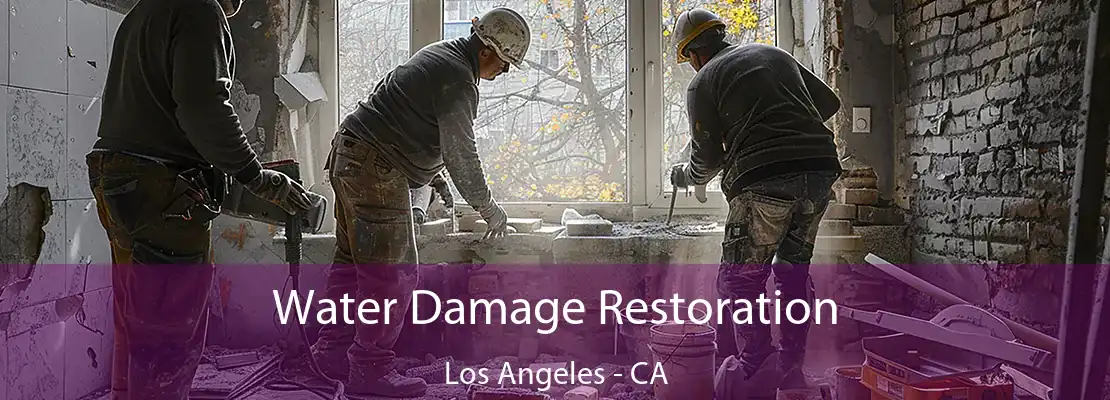 Water Damage Restoration Los Angeles - CA