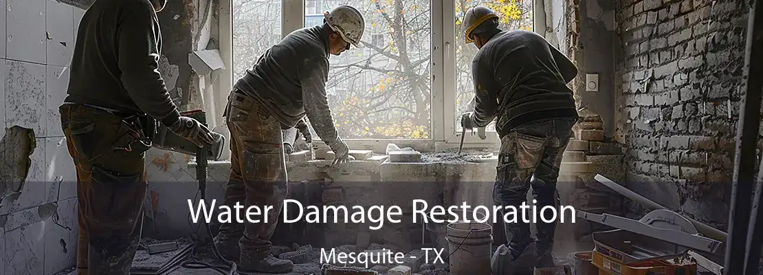 Water Damage Restoration Mesquite - TX