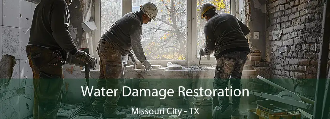 Water Damage Restoration Missouri City - TX