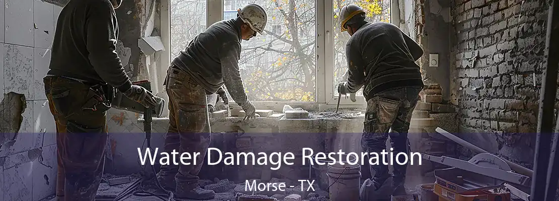 Water Damage Restoration Morse - TX