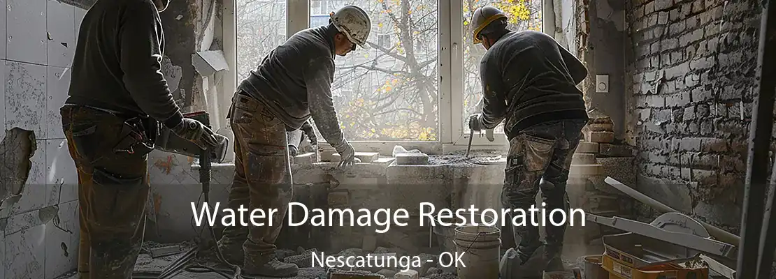 Water Damage Restoration Nescatunga - OK