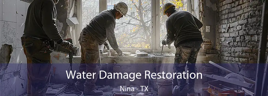 Water Damage Restoration Nina - TX