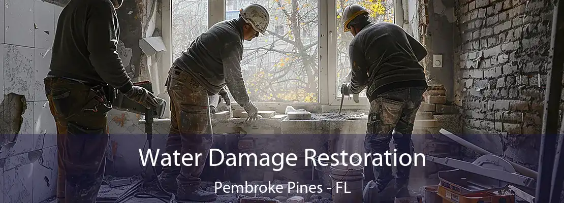 Water Damage Restoration Pembroke Pines - FL