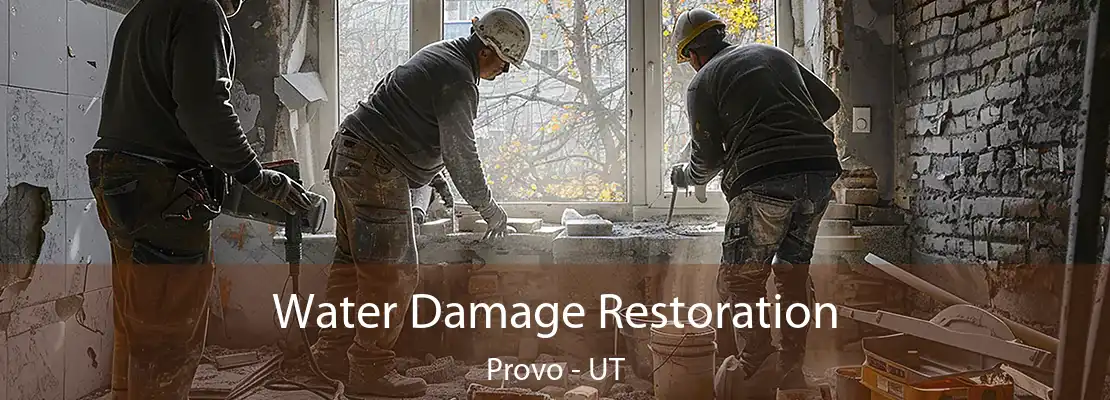Water Damage Restoration Provo - UT