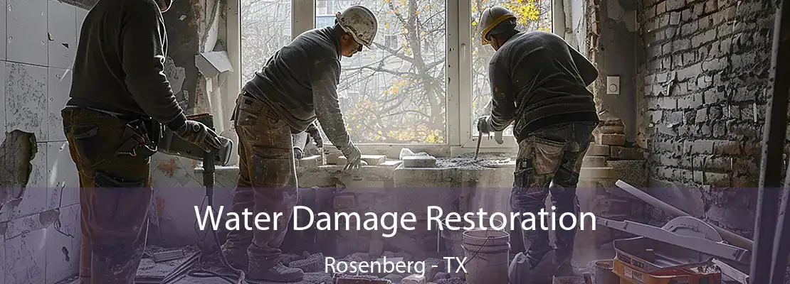 Water Damage Restoration Rosenberg - TX