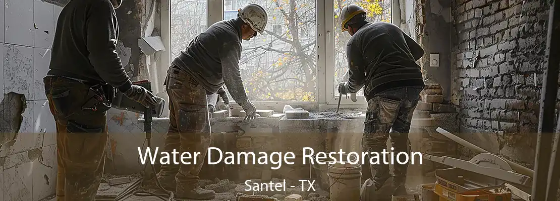 Water Damage Restoration Santel - TX