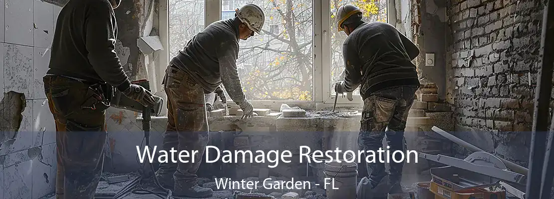 Water Damage Restoration Winter Garden - FL