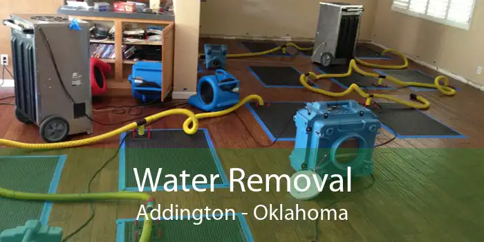 Water Removal Addington - Oklahoma