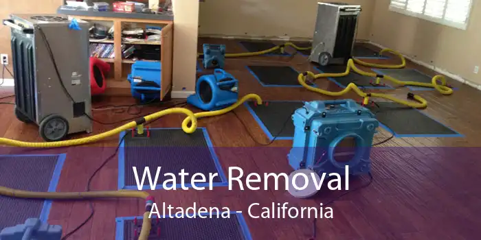 Water Removal Altadena - California
