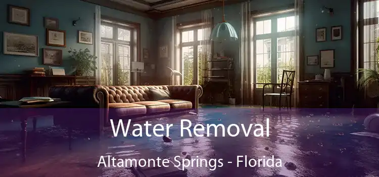 Water Removal Altamonte Springs - Florida