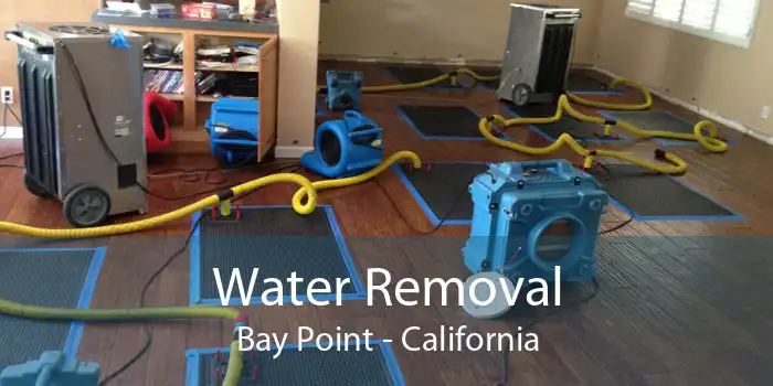 Water Removal Bay Point - California