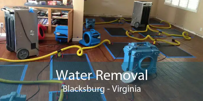 Water Removal Blacksburg - Virginia