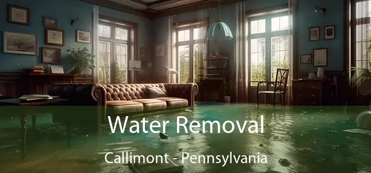 Water Removal Callimont - Pennsylvania