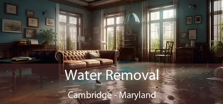 Water Removal Cambridge - Maryland