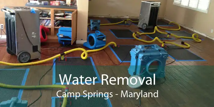 Water Removal Camp Springs - Maryland