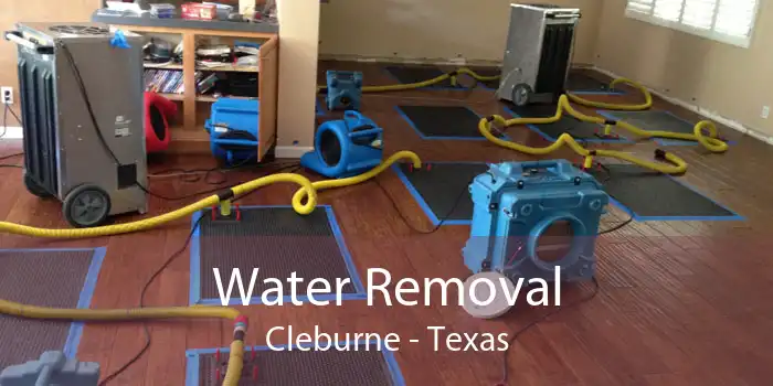 Water Removal Cleburne - Texas