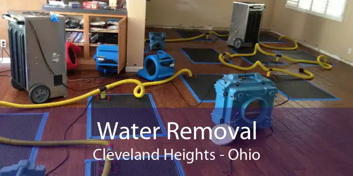 Water Removal Cleveland Heights - Ohio