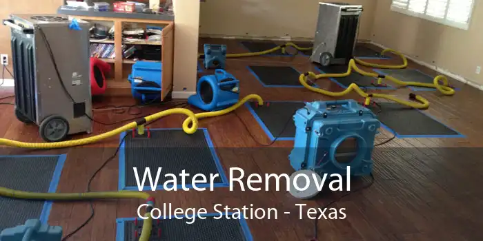 Water Removal College Station - Texas