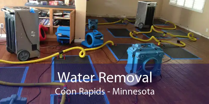 Water Removal Coon Rapids - Minnesota