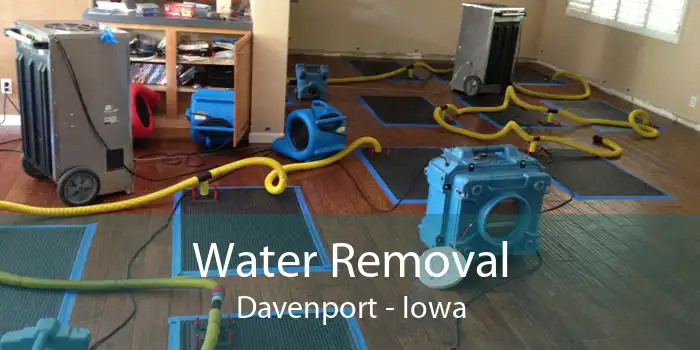 Water Removal Davenport - Iowa