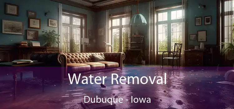 Water Removal Dubuque - Iowa