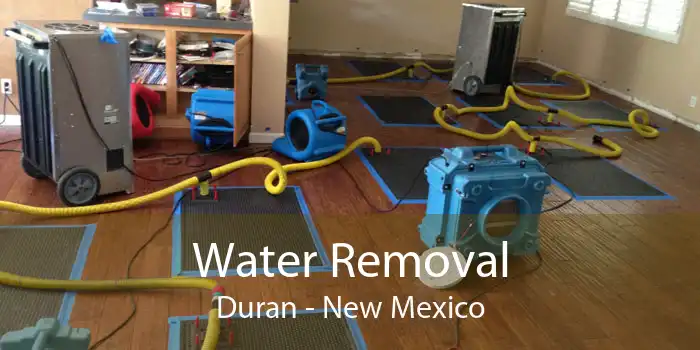 Water Removal Duran - New Mexico