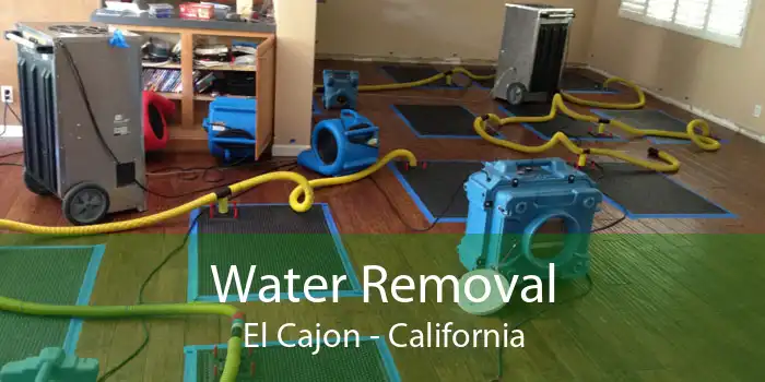 Water Removal El Cajon - California
