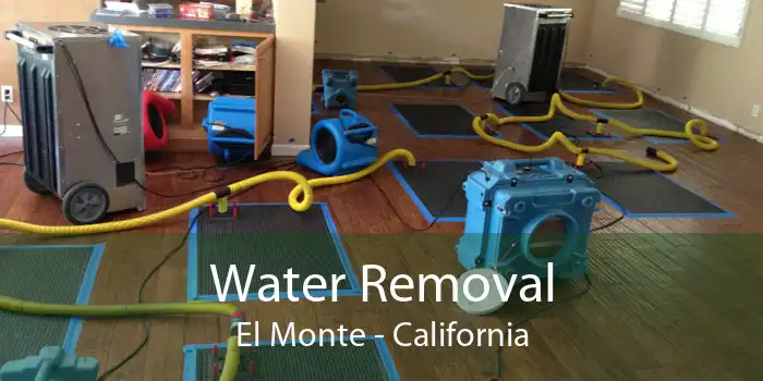 Water Removal El Monte - California