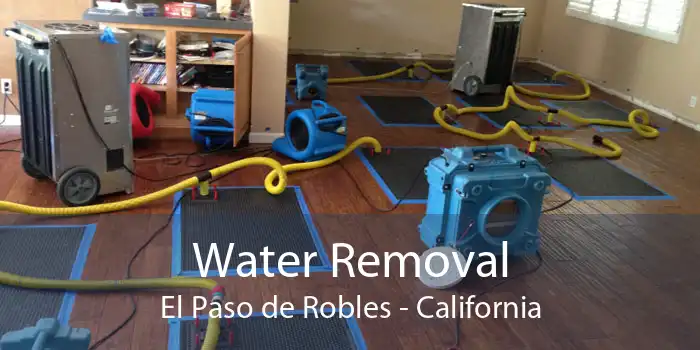 Water Removal El Paso de Robles - California