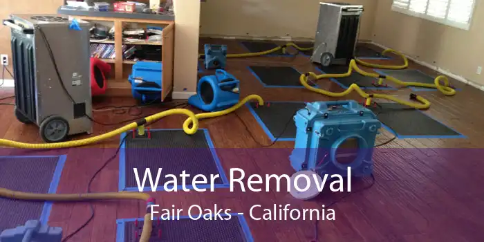 Water Removal Fair Oaks - California
