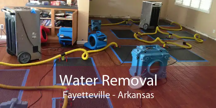 Water Removal Fayetteville - Arkansas
