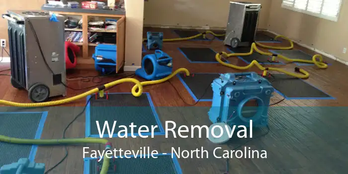 Water Removal Fayetteville - North Carolina