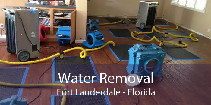 Water Removal Fort Lauderdale - Florida
