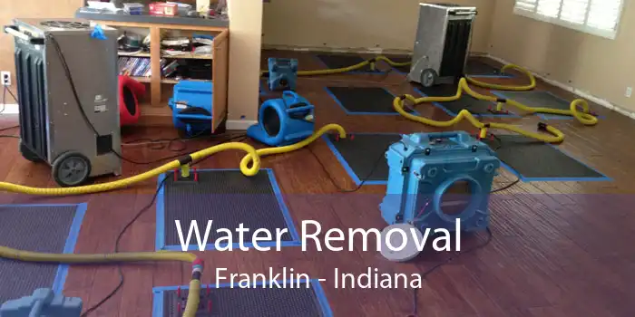 Water Removal Franklin - Indiana