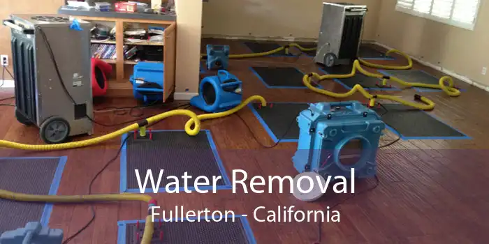 Water Removal Fullerton - California