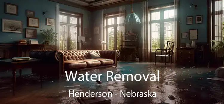 Water Removal Henderson - Nebraska